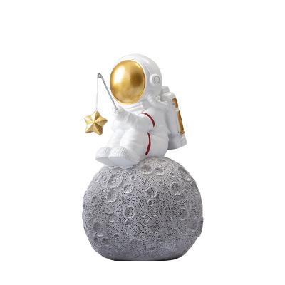 China Minimalist Creative Astronaut Hourglass Hourglass Decoration Children's Room Home Living Room Home Decoration Office Hourglass for sale