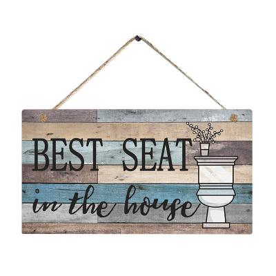 China Minimalist American Wooden Border Word Board Wall Decor List Board Farmhouse Country Country Sign Home Decoration for sale