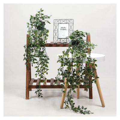 China CLASSIC Artificial Hanging Potted Vine Plant Indoor And Outdoor Wall Shelf Mandala Plant for sale