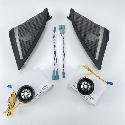 China ABS Car Front Door Tweeter Cover For B MW G30 5 Series High Pitch Horn Speaker Audio Triple Head Cover Frequency Accessories for sale