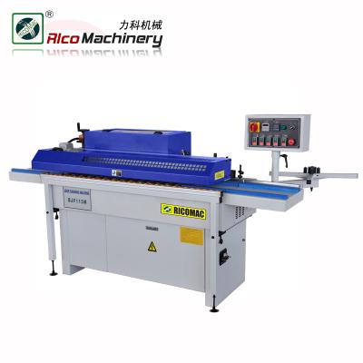 China Hotels Edge Bander With PLC System BJF115M Edge Banding Machine for sale