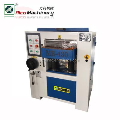 China Building Material Shops Hot Sale MB430 Heavy Duty Woodworking Thickness Single Side Planer for sale