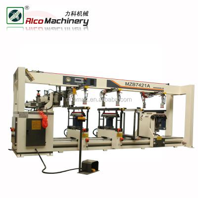 China Building Material Shops Wooden Four-rows Multiple Boring Machine for sale