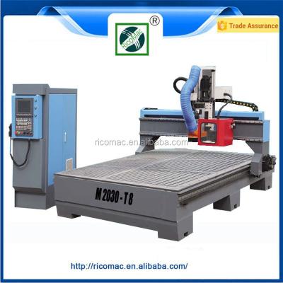 China China Manufacturer M2030-T8 Woodworking CNC Router M2030-T8 for sale