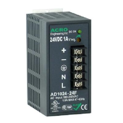 China DIN RAIL 24W 24V 1A Single Output Switching Power Supply AD1024-24F for sale