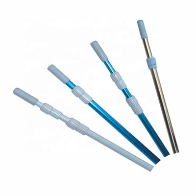 China Portable Telescopic Pool Pole Parts Accessories Telescopic Swimming Pool Cleaning Pole for sale