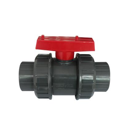 China ABS plastic swimming pool valve F71-double union ball valve swimming pool accessory for swimming pool for sale