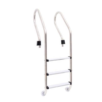 China Concrete / Vinyl Ladders Stainless Steel Swimming Pool PIKES 3 5 Steps for sale