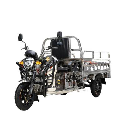 China Strong Cargo JINPENG JF Passenger Bike Three Wheels Adult Electric Rickshaw Electric Tricycle 800W Load Capacity for sale