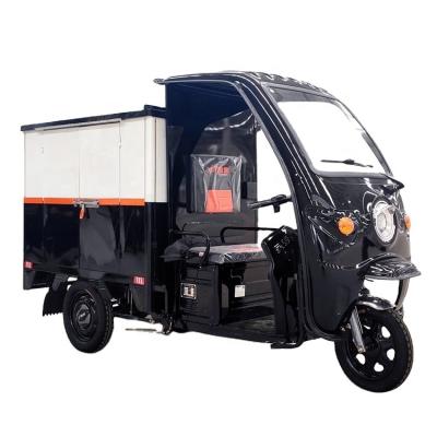 China Whole cargo customizedthe sealing process design,waterproof throttle cargo electric tricycles with cargo box,with1.5m cased van for sale