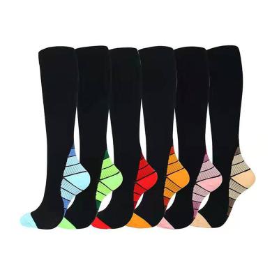 China Antibacterial sports compression socks for men and women 20-30 mmHg - athletic fit for sale