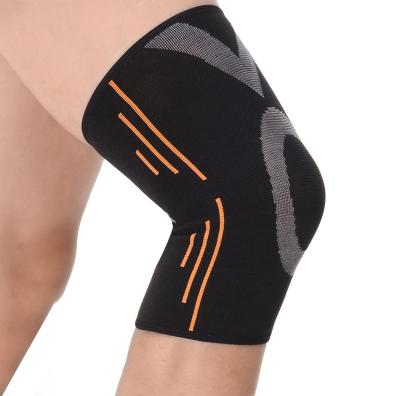 China Durable Gym Weightlifting Knee Wraps Bandsge Straps Keep Compression Sleeve Brance Elastic Knee Pads for sale