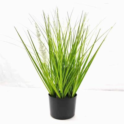 China Art Decor Most Popular Realistic PVC Onion Grass Dog Tail Grass Indoor Decorative Artificial Plant for sale