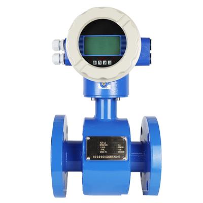 China Carbon Steel/Stainless Steel Carbon Steel Water Flow Meter Electromagnetic Flow Meter for sale