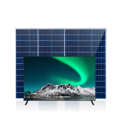 China Home Manufacturers Portable Solar TV Solar TV DC 32 Inch Solar Smart TV for sale