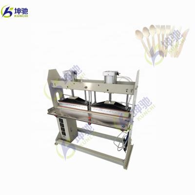 China Wooden Cutlery Making KUNCHI Brand Easy Operated Wooden Spoon / Fork Forming Machine with high quality! for sale