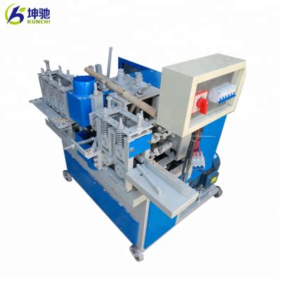 China Easy Operation Furniture Broomstick / High Speed ​​Wooden Broom Stick Making Machine With Smooth Surface! for sale