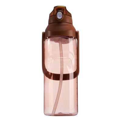 China Large Capacity 2000ML Handle Bpa Free Plastic Eco Friendly Outdoor Portable Water Bottle for sale