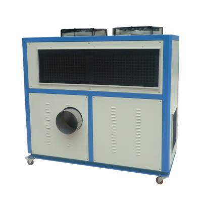 China Industrial Cooling Solutions Evaporator Fan Chiller With 25hp Air Cooler for sale