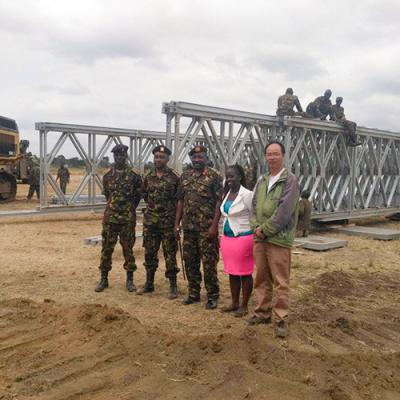 China High Quality Steel Structure Bridge With Low Price Temporary Steel Bridge Structures for sale