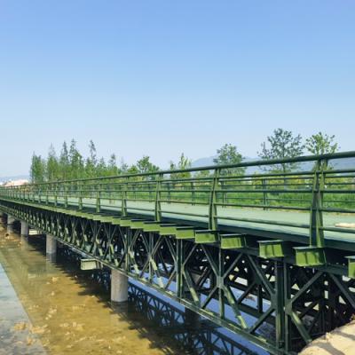 China Steel Structure Bridge Single Deck Bailey Deck Seats for sale