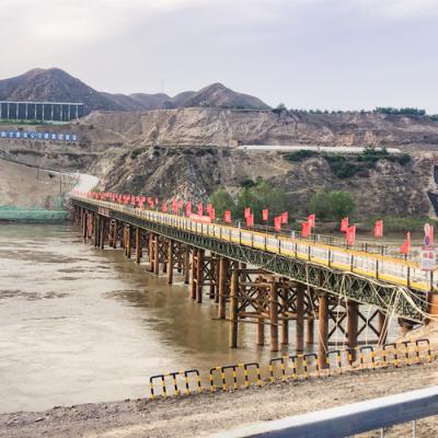 China Bridge Customized Steel Structure China Galvanized Emergency Bailey Bridge for sale