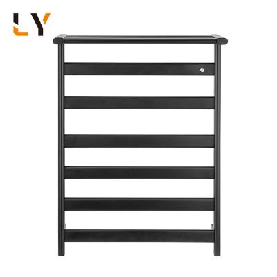 China Heater Bathroom Warmer Rack Towel Rail Heated Wall Mounted Electric Towel Rack for sale