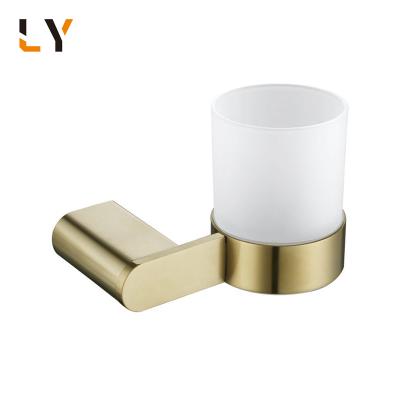 China User Friendly Simple Bathroom Accessories Stainless Steel Tumbler Holder For Bathroom for sale