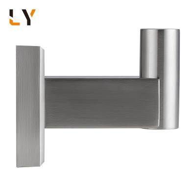 China Durable SUS304 Style Finish Design Robe Hook Coat Hanger Wall Hook For Bathroom for sale