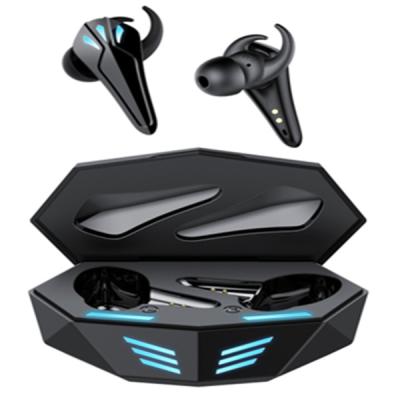 China 2021 In-Ear High Fidelity Sports Game 65ms Latency TWS Wireless Earphone TWS Earbuds Low No Delay Game LED Light Headphones for sale