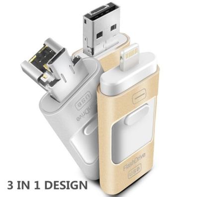 China modern metal design otg for iphone flashdrive flash drive high quality best price for sale