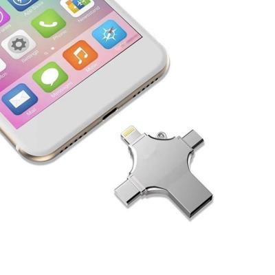 China Factory Wholesale Metal 4 In 1 Flash Drive 3.0, Otg Usb Best Price 4 In 1 Usb Order for sale