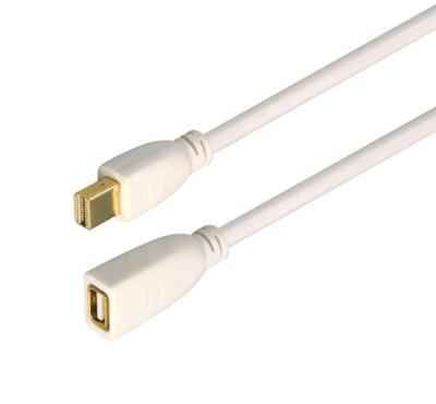 China MP3/MP4 Player Mini Shydu China DP Male To Female Mini DP Male Female Extension Cable 18Gbps Mini DP Cable for sale