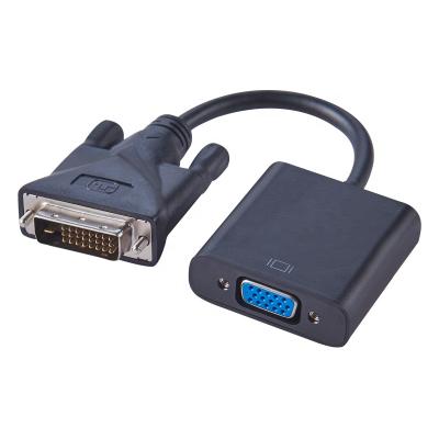 China COMPUTER DVI to VGA Male to Female, 1080p, 60Hz, 0.25M, Manufacturers Wholesale, OEM OBM DVI to VGA Cable Adapter for sale