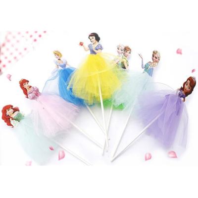 China 7 Designs Sofia Princess Eco-Friendly Wholesale Frozen Topper Handmade Skirt For Kids Birthday Party Supplies for sale