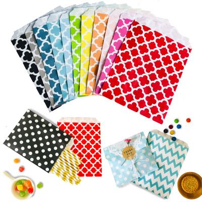 China 25pcs Disposable Treat Food Paper Bags For Wedding Birthday Gift for sale