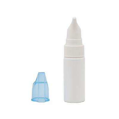 China 30/410 Recyclable Material Nasal Spray Pump With Blue Cap For Bottles White Empty Nasal Spray Pump Wholesale for sale