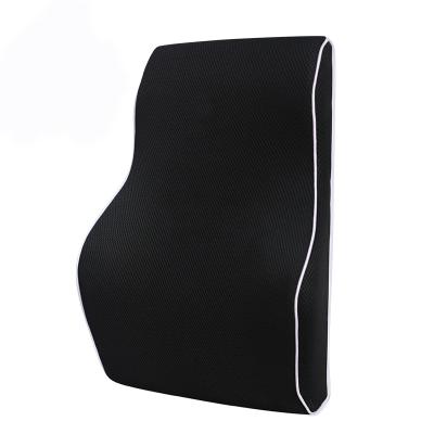 China Hot Selling Comfort Therapy Memory Foam Lumbar Back Support Cushion Pillow For Office Car Chair for sale