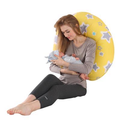 China Wholesale Popular Therapy Price Good Body Pregnancy C Shaped Pillow For Stomach Leg Nursery for sale