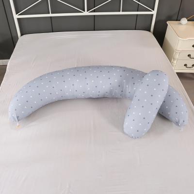 China Best Popular Newborn Nursing Pillow Pregnancy Pillow Organic Organic Banana Shaped Nurture 5 in 1 Pregnancy Pillow Size for sale