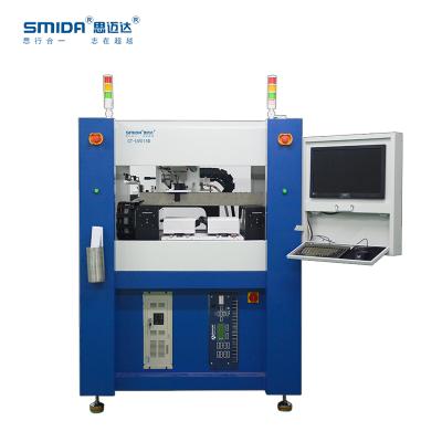 China Automated UV Laser Loading Automatic UV Cutting Machine with CCD Auto Positioning Used for PCBA Subboard SMIDA CT-UV015D for sale