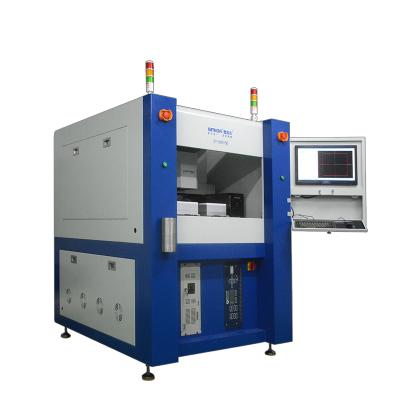 China VISION SYSTEM automatic UV laser cutting machine with CCD auto positioning used for fingerprint module cutting SMIDA CT-UV015D for sale