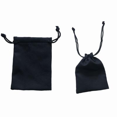 China Custom High Quality Drawstring Jewelery Storage Pouch Gift Pouch Bag With Logo for sale