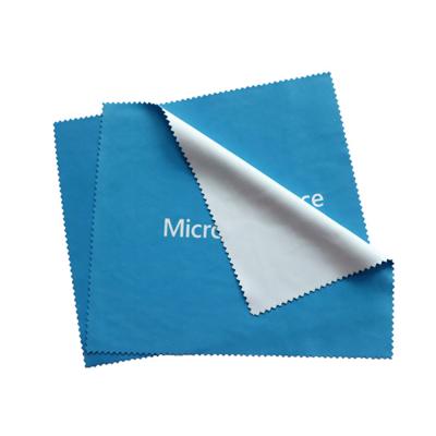 China Sustainable Custom Print Microfiber Glass Cleaner Cloth For Cleaning Eyeglass for sale