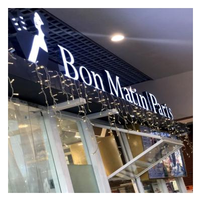 China OEM high quality other led letter signletters stainless steel alphabet shop front signs 3d sign wall signs for sale