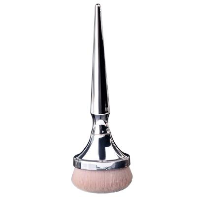 China Angular Blush Hot-selling Professional Metal Nail Dust Brush Tool With High Quality Fiber Hair for sale