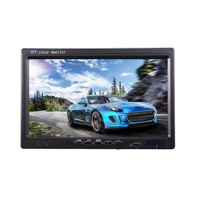 China Remote Control 7 Inch Monitor HD TFT LCD Screen Display AV VGA Input CCTV Computer for sale