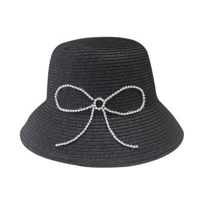 China Custom Character Fashion Protection Summer Sun Paper Straw Hat for sale