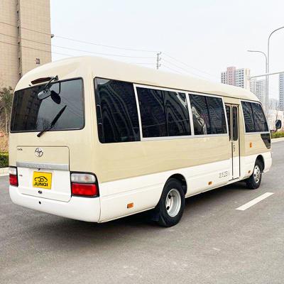 China Used Petrol Light Passenger Car Toyota Costa Business Mini Bus Automatic Transmission for sale