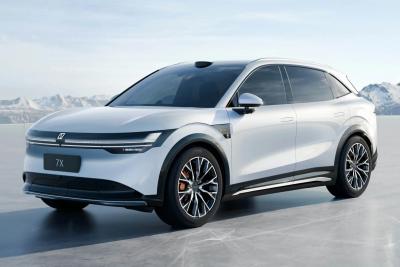 Chine Geely Auto 2024 Zeekr 7X Smart Nouveaux véhicules énergétiques 210km Voiture électrique à grande vitesse à vendre